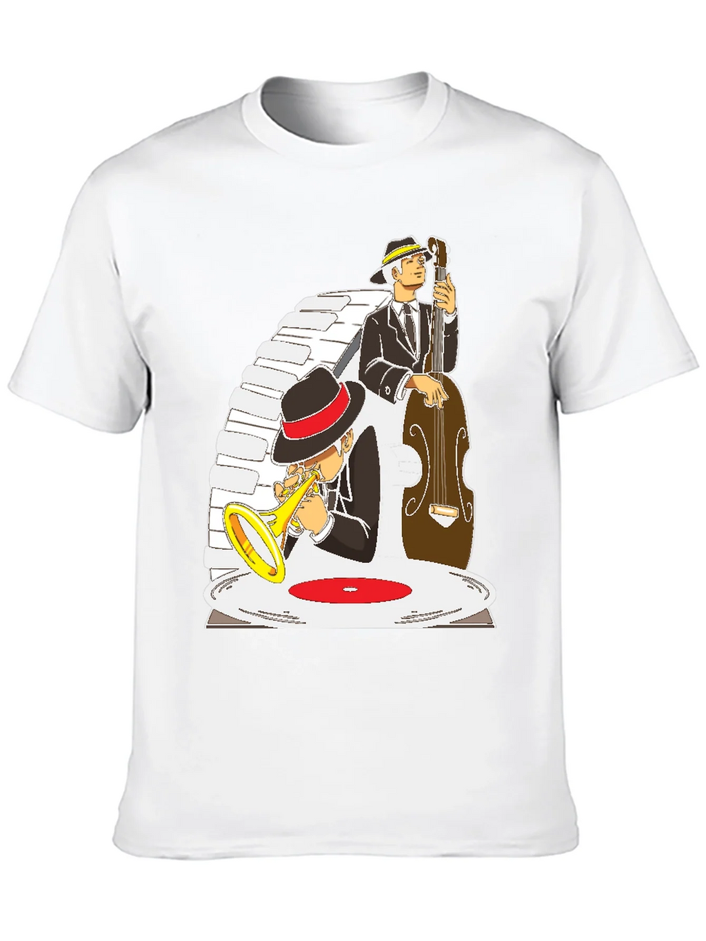 Jazz Musician Graphic T-Shirt product image 7