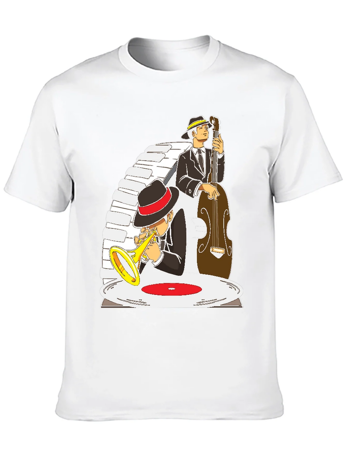 Jazz Musician Graphic T-Shirt product image 7