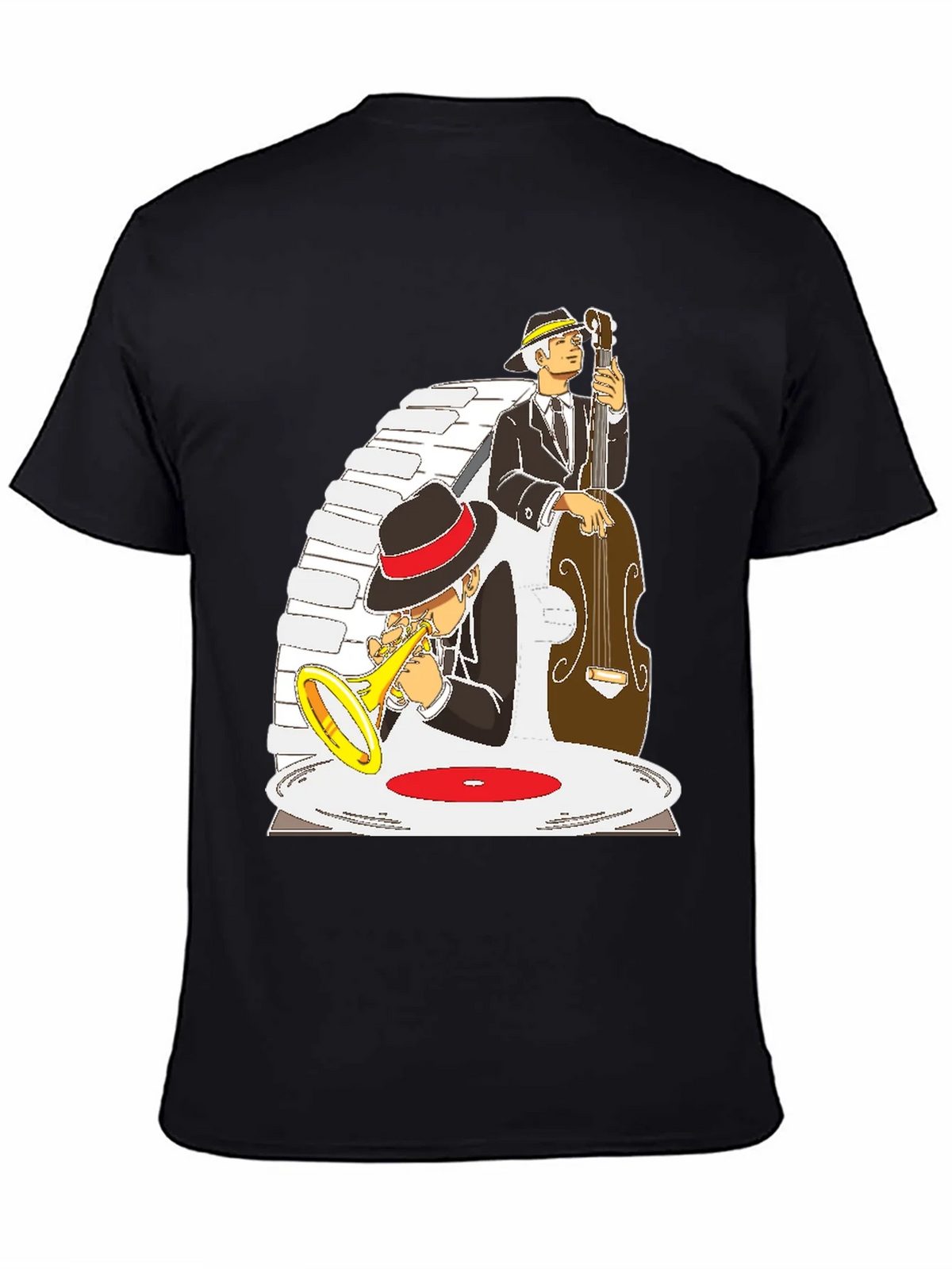 Jazz Musician Graphic T-Shirt product image 3