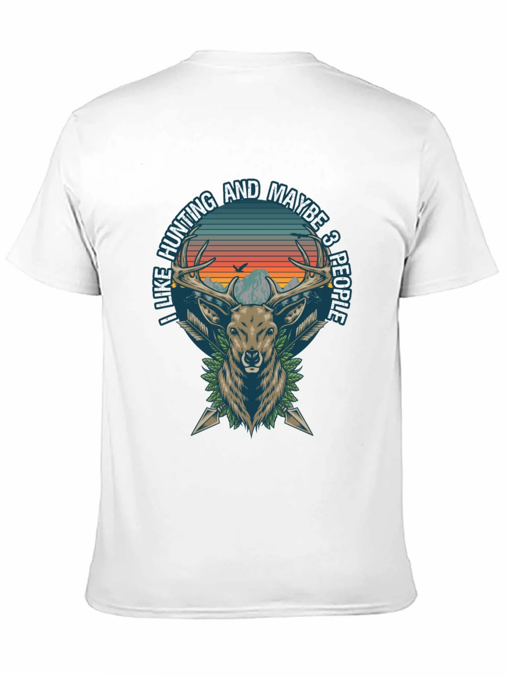 Hunting Deer Graphic Tee - I Like and Maybe 3 People product image 10