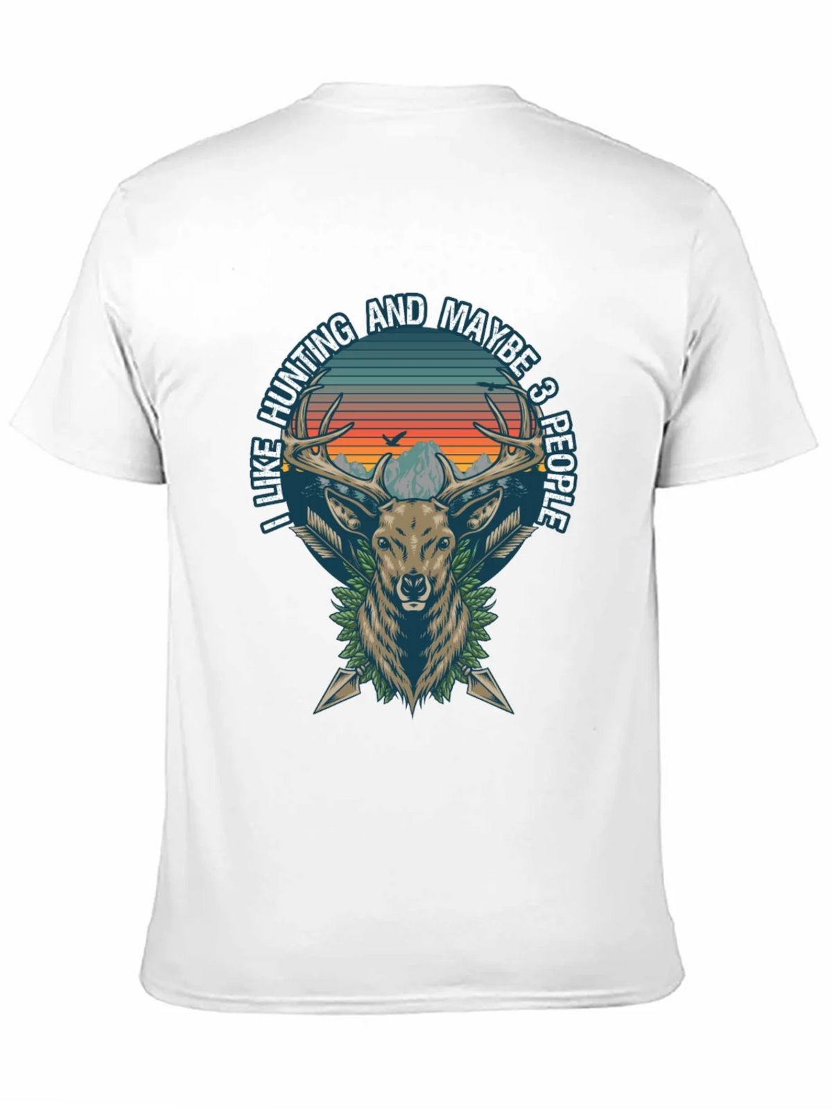 Hunting Deer Graphic Tee - I Like and Maybe 3 People product image 10
