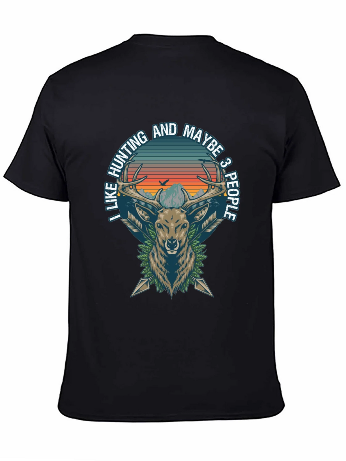 Hunting Deer Graphic Tee - I Like and Maybe 3 People product image 4