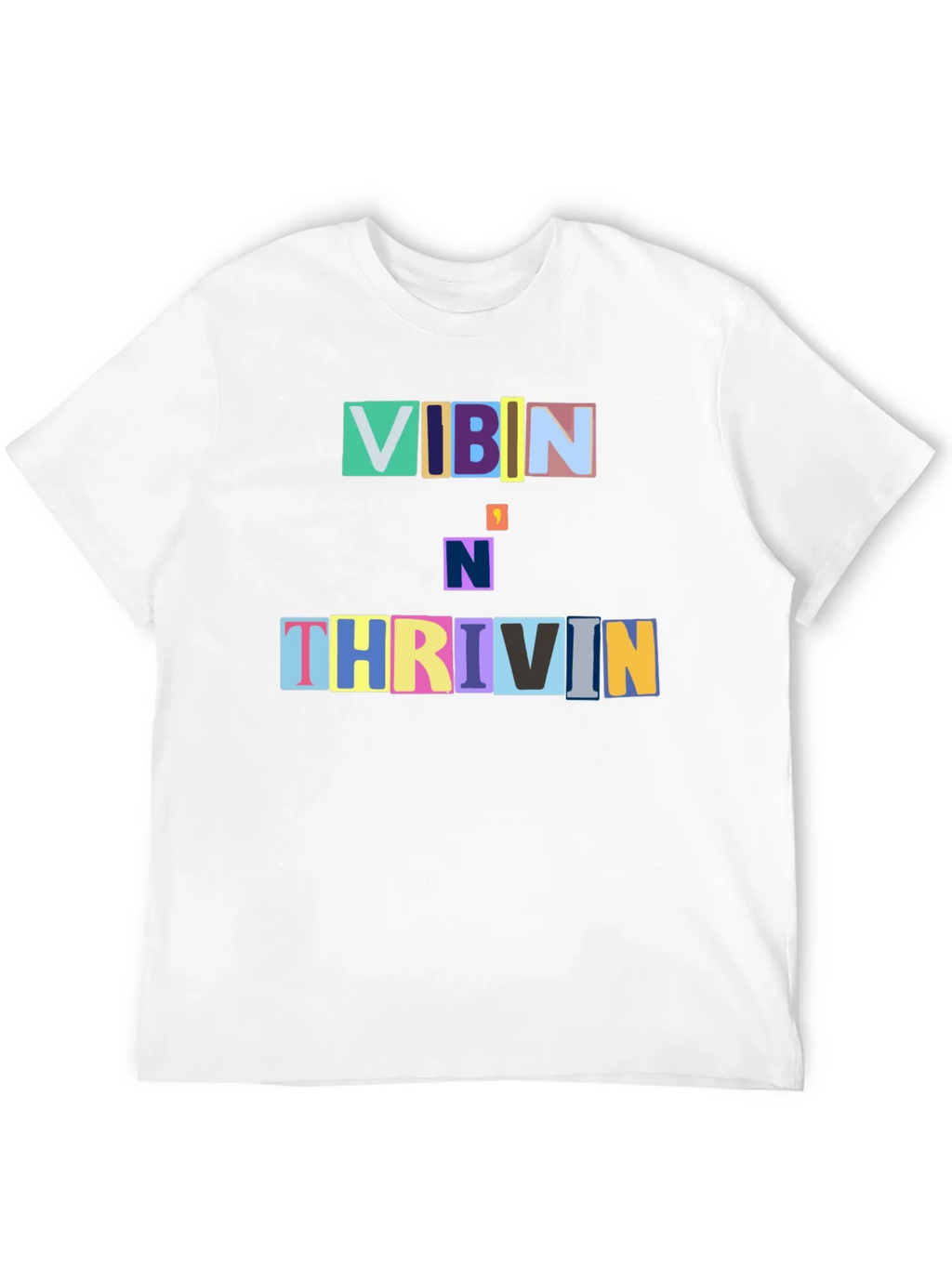 Vibin N Thrivin Graphic Tee - Trendy Design product image 11