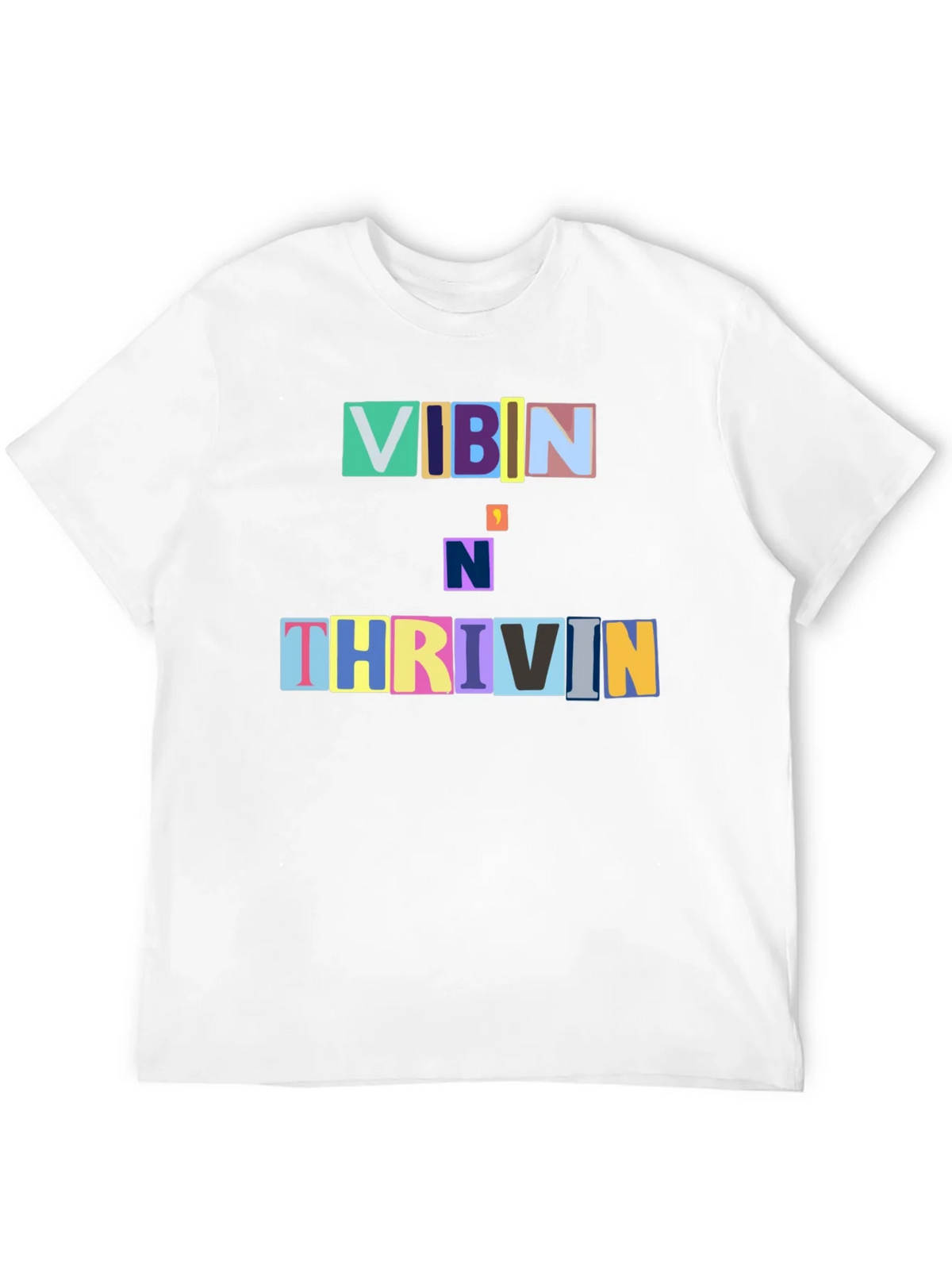 Vibin N Thrivin Graphic Tee - Trendy Design product image 11