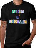 Vibin N Thrivin Graphic Tee - Trendy Design product image 1