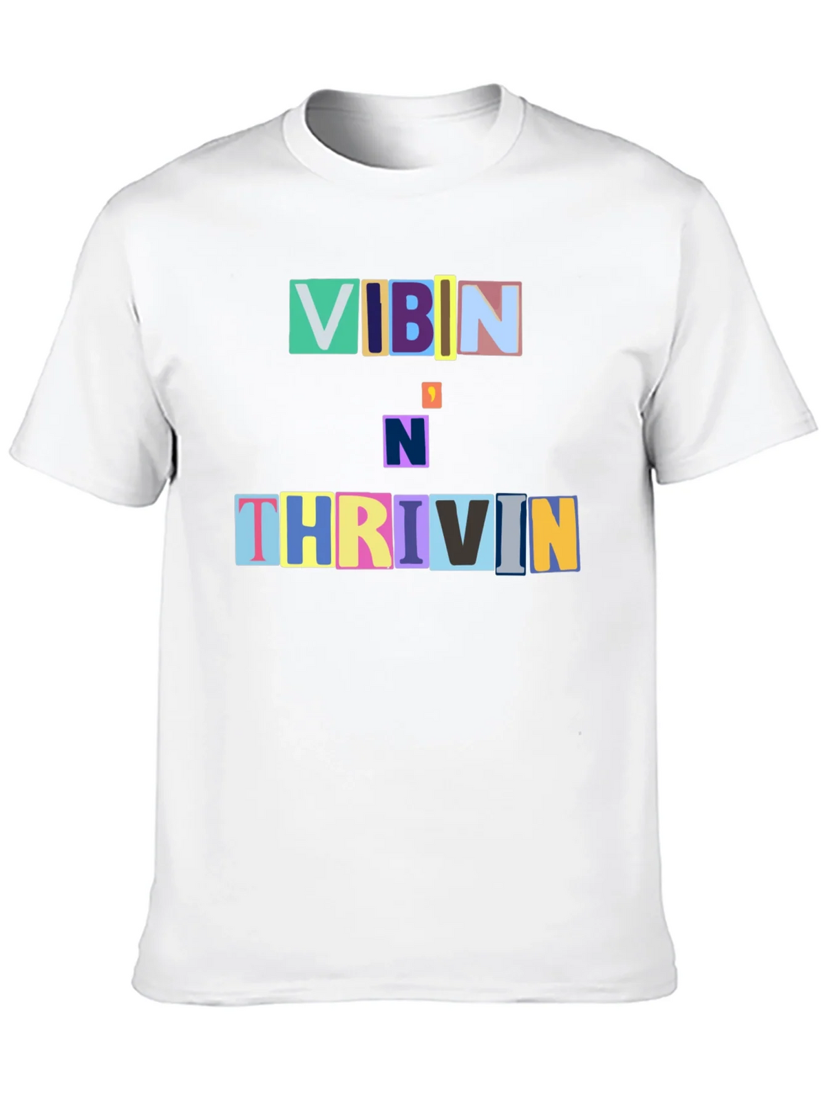 Vibin N Thrivin Graphic Tee - Trendy Design product image 9