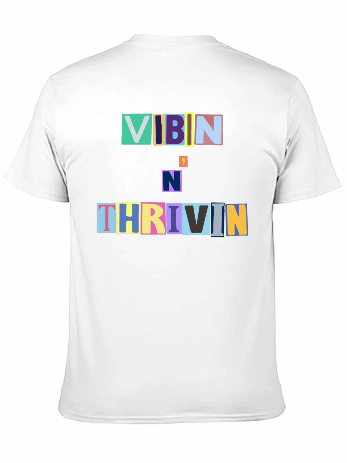 Vibin N Thrivin Graphic Tee - Trendy Design product image 10
