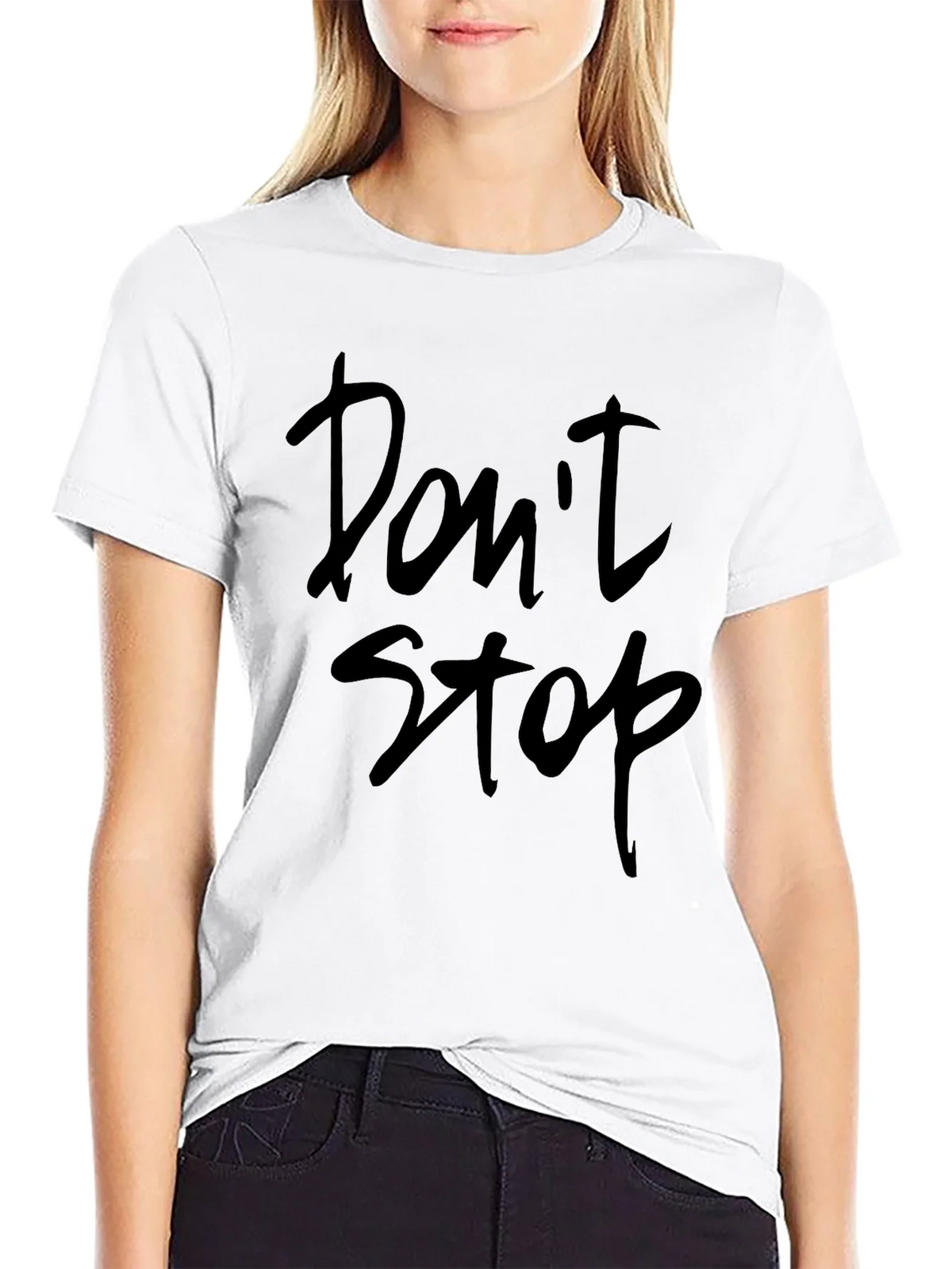 Dont Stop Crew Neck T-Shirt product image 8