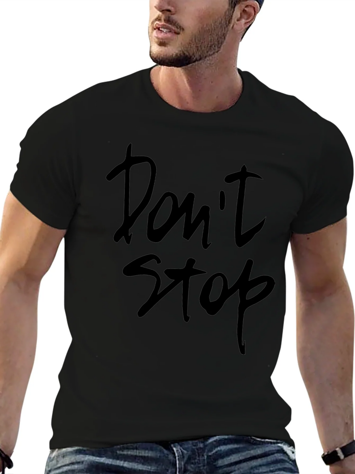 Dont Stop Crew Neck T-Shirt product image 6
