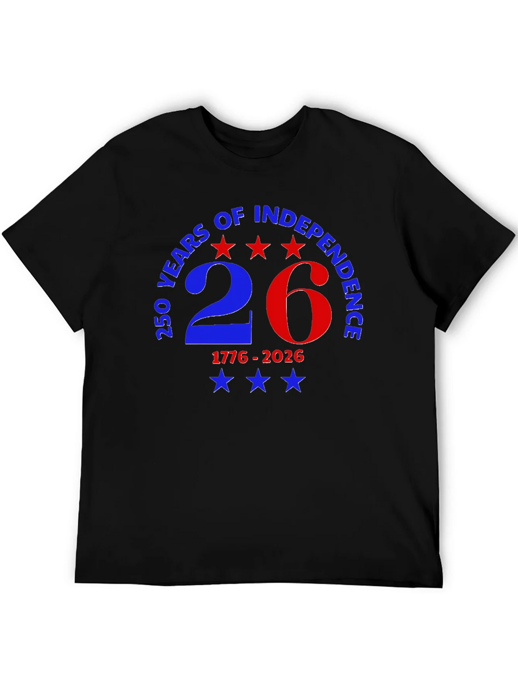 250 Years of Independence Patriotic T-Shirt product image 5