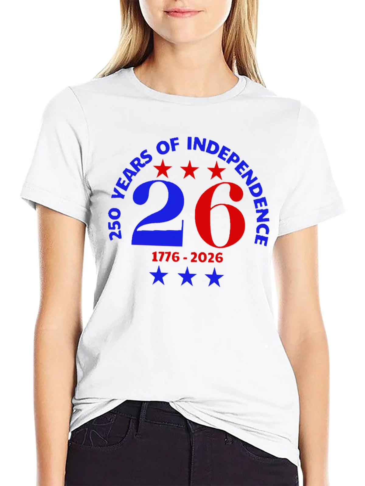 250 Years of Independence Patriotic T-Shirt product image 8