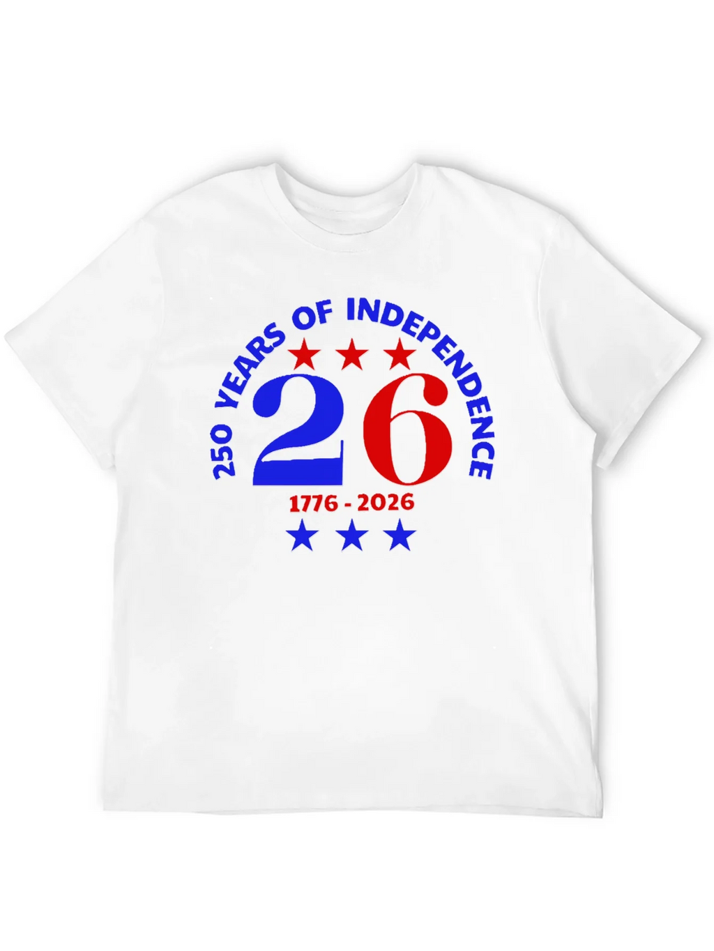 250 Years of Independence Patriotic T-Shirt product image 11