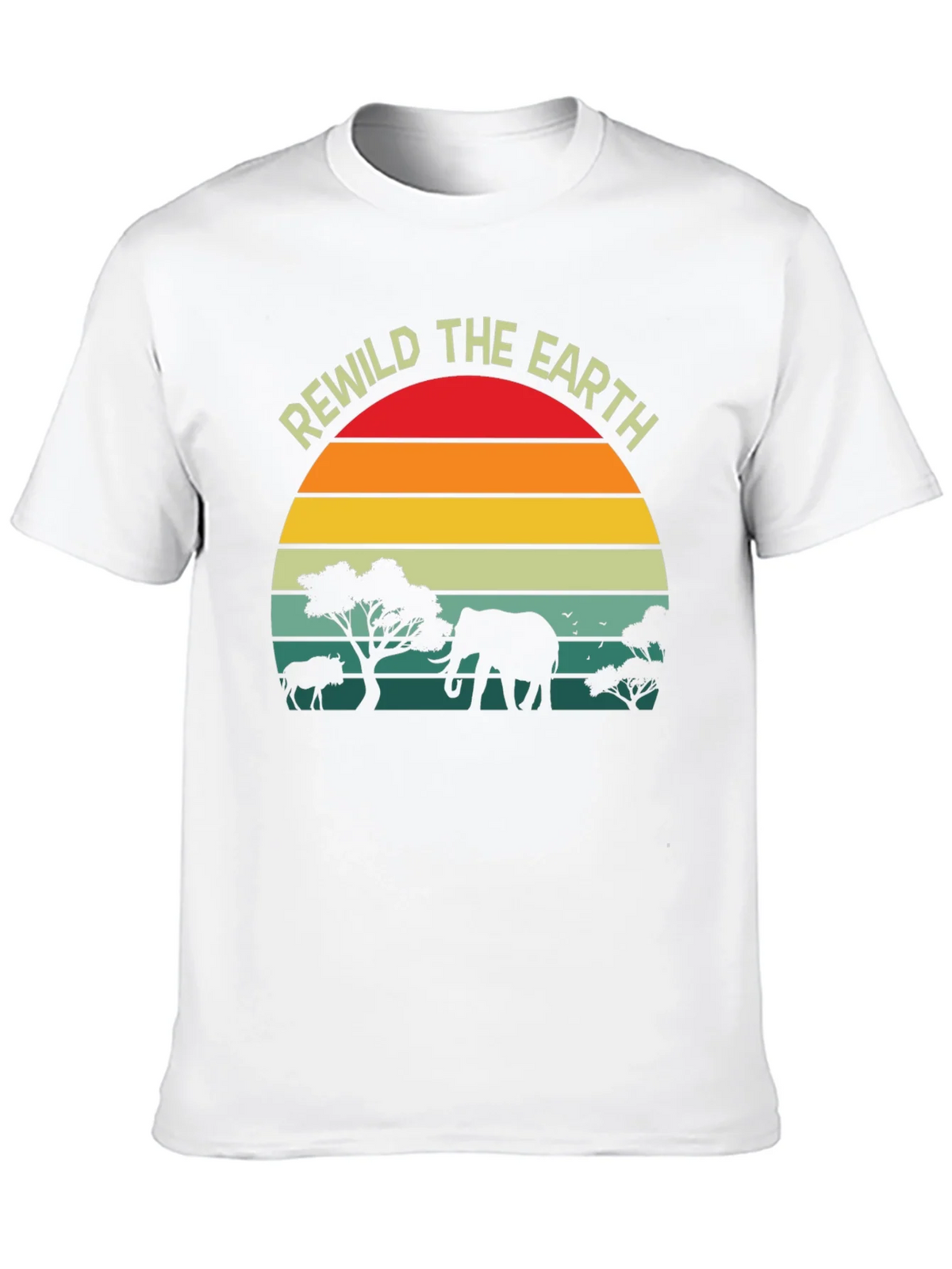 Rewild the Earth T-Shirt - Wildlife Conservation Tee product image 9