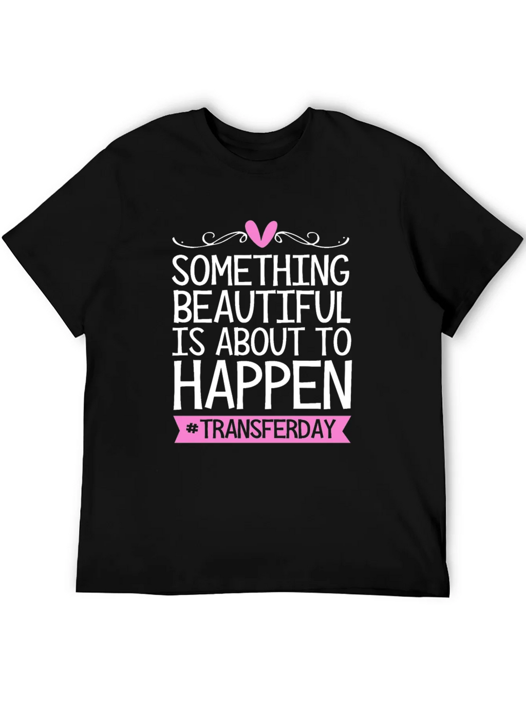 Beautiful Transfer Day Tee - Black Graphic T-Shirt product image 5