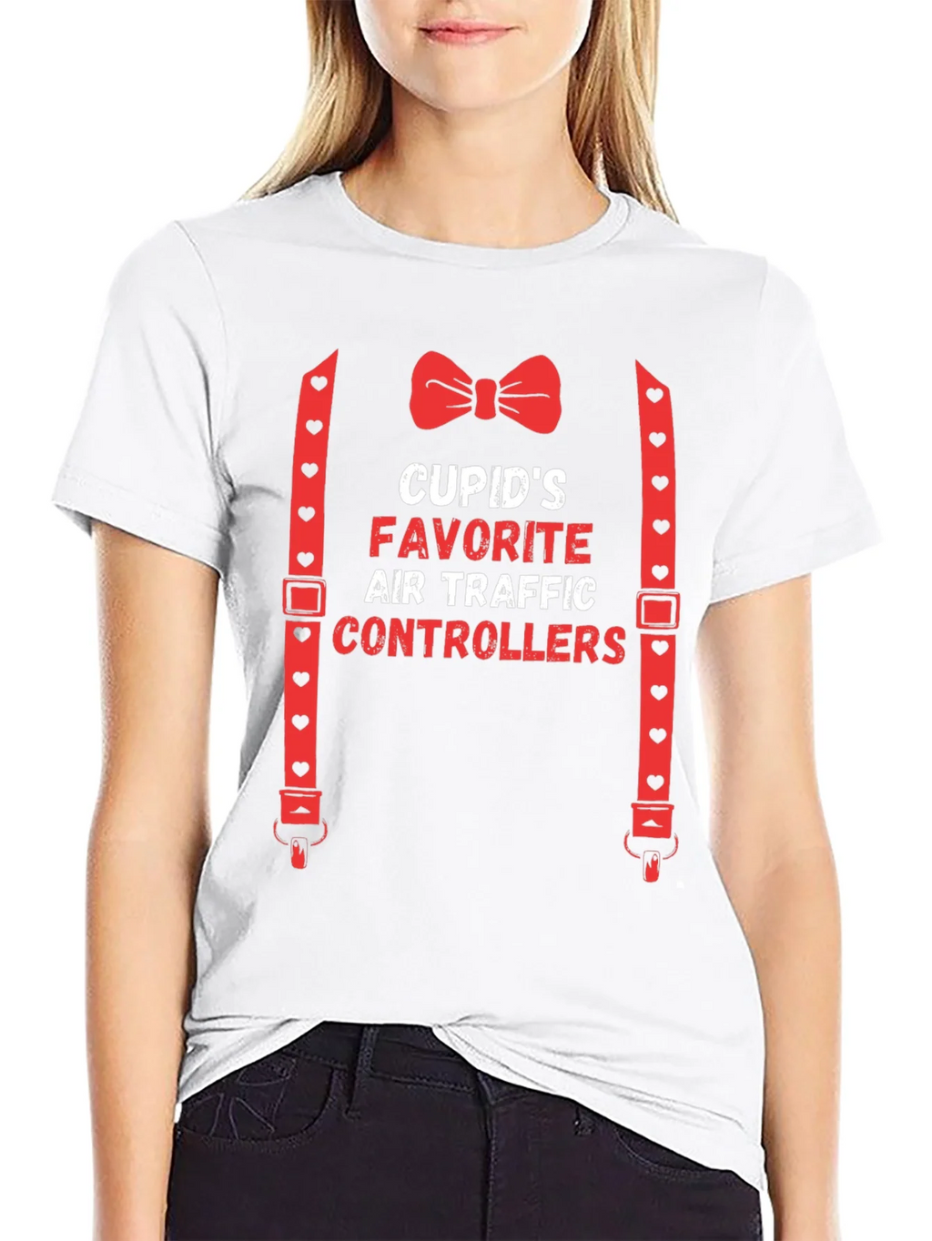 Cupids Favorite Air Traffic Controllers T-Shirt product image 8