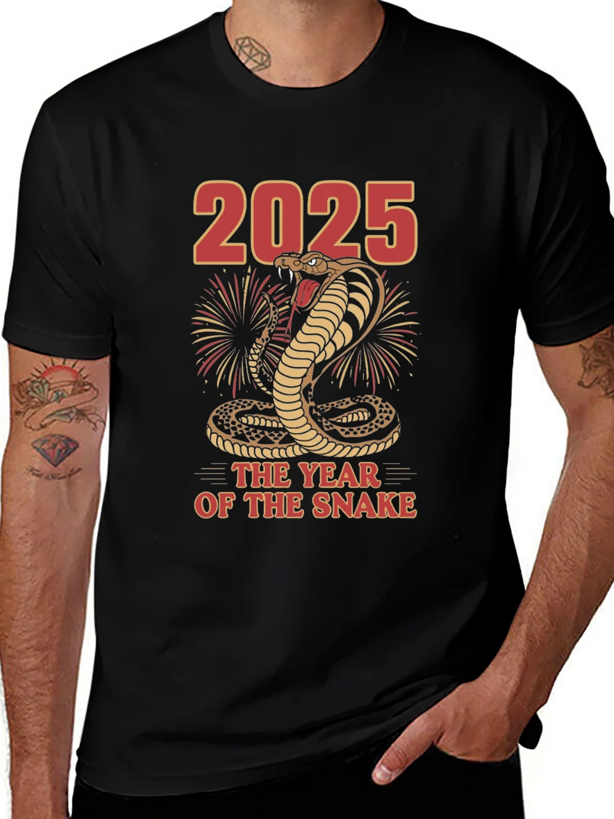 Year of the Snake 2025 Graphic Tee product image 1