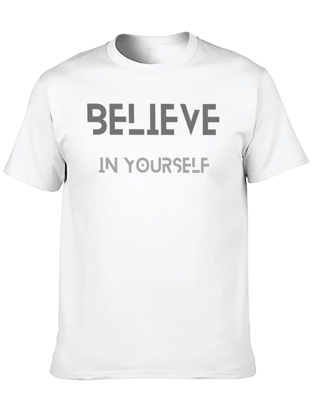 Believe In Yourself Graphic Tee - Motivational Black T-Shirt product image 9