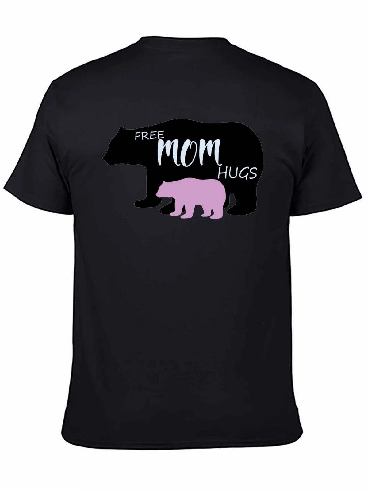 Free Mom Hugs Bear Graphic T-Shirt product image 4