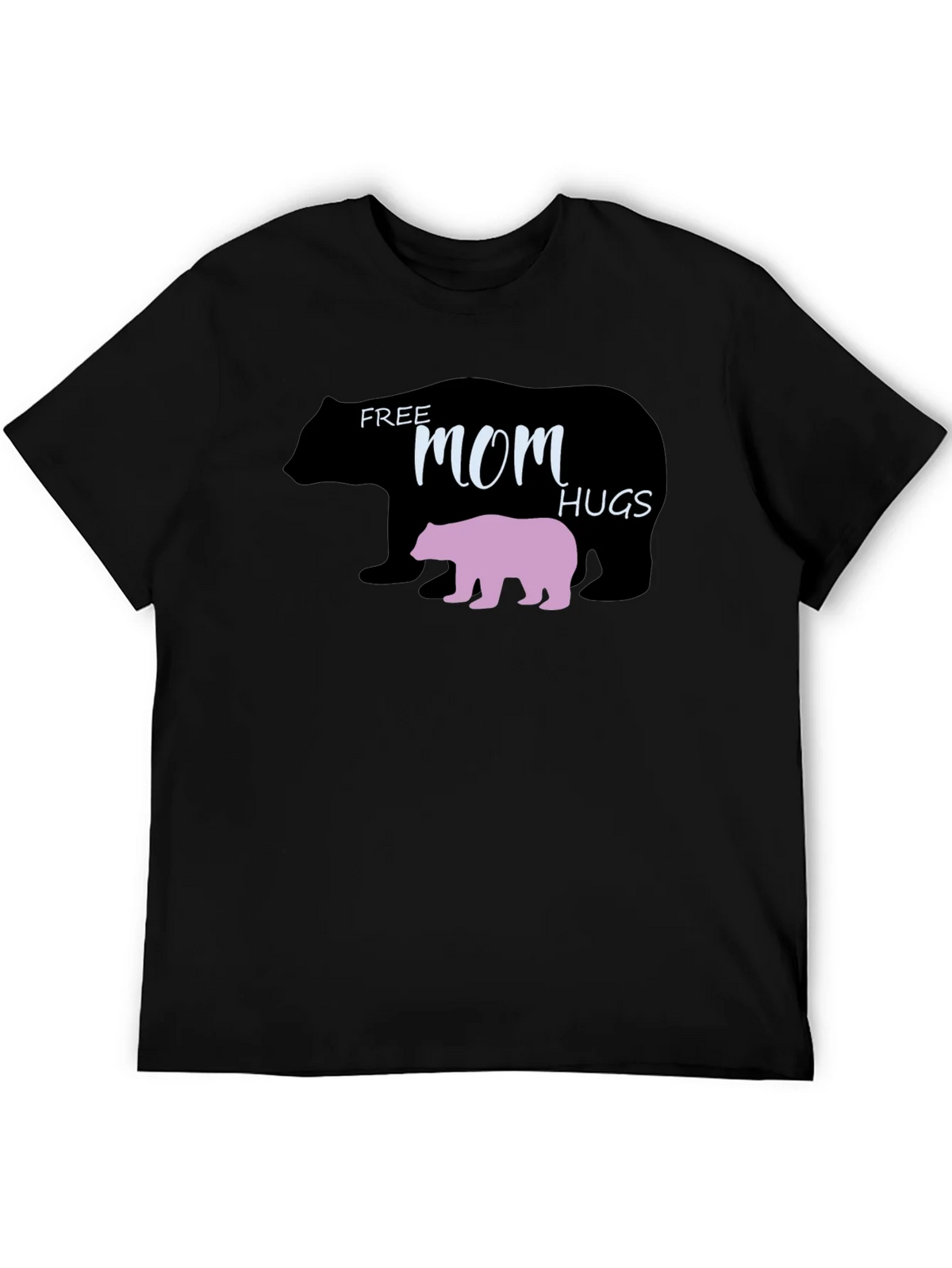 Free Mom Hugs Bear Graphic T-Shirt product image 5