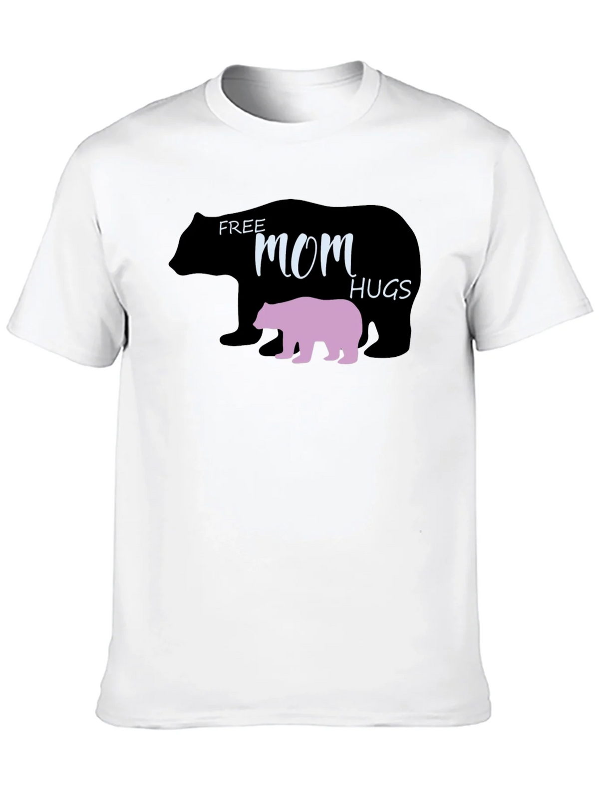 Free Mom Hugs Bear Graphic T-Shirt product image 9