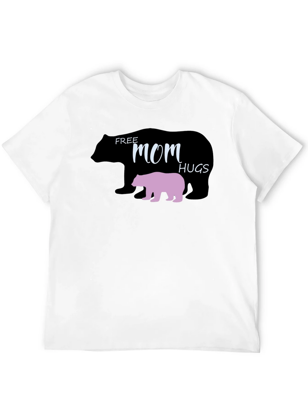 Free Mom Hugs Bear Graphic T-Shirt product image 11