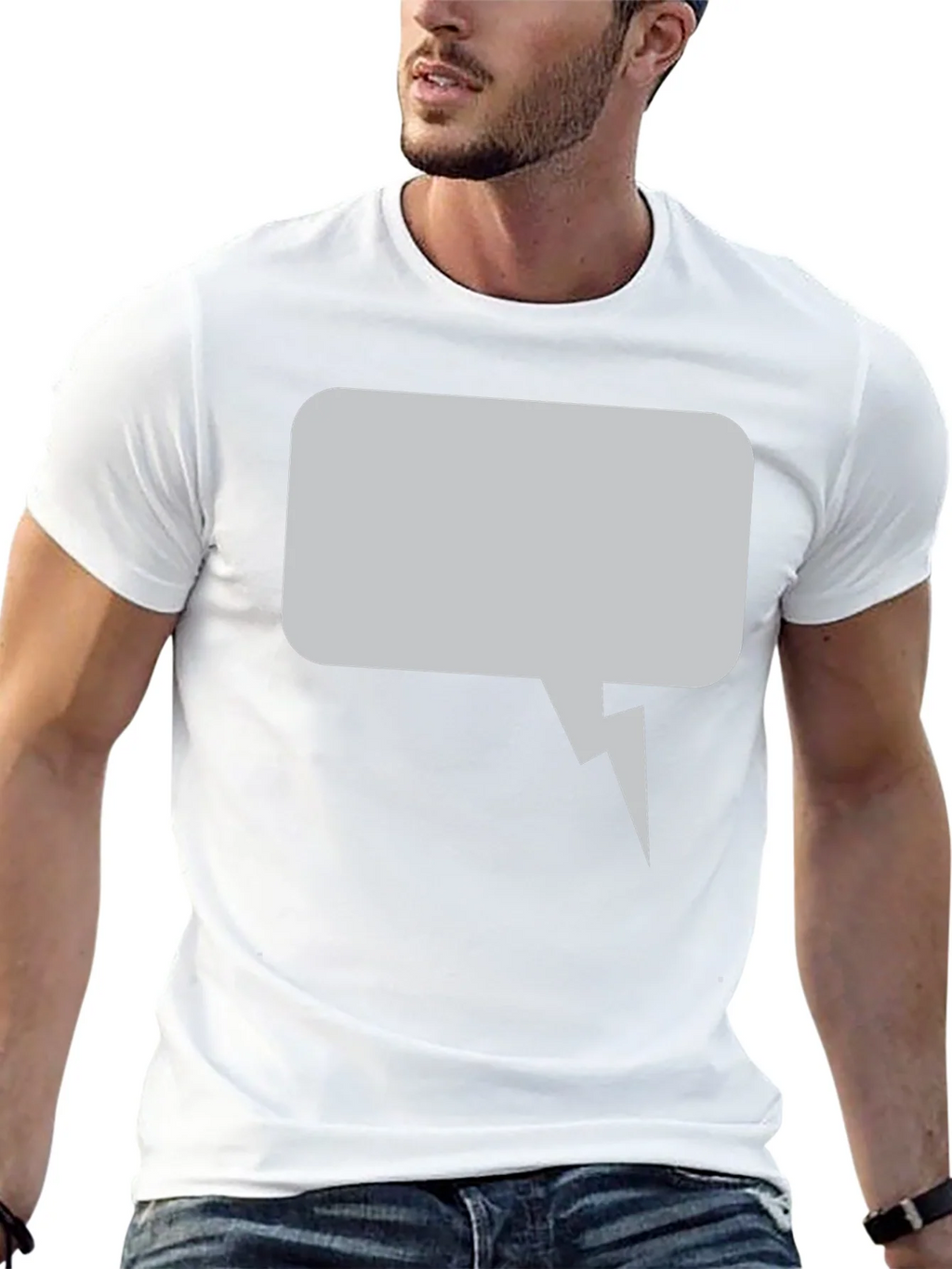 Mens Graphic Tee - Speech Bubble Design product image 12