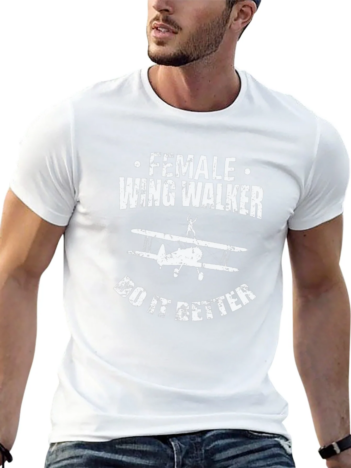 Female Wing Walker T-Shirt - Aviation Tee product image 12