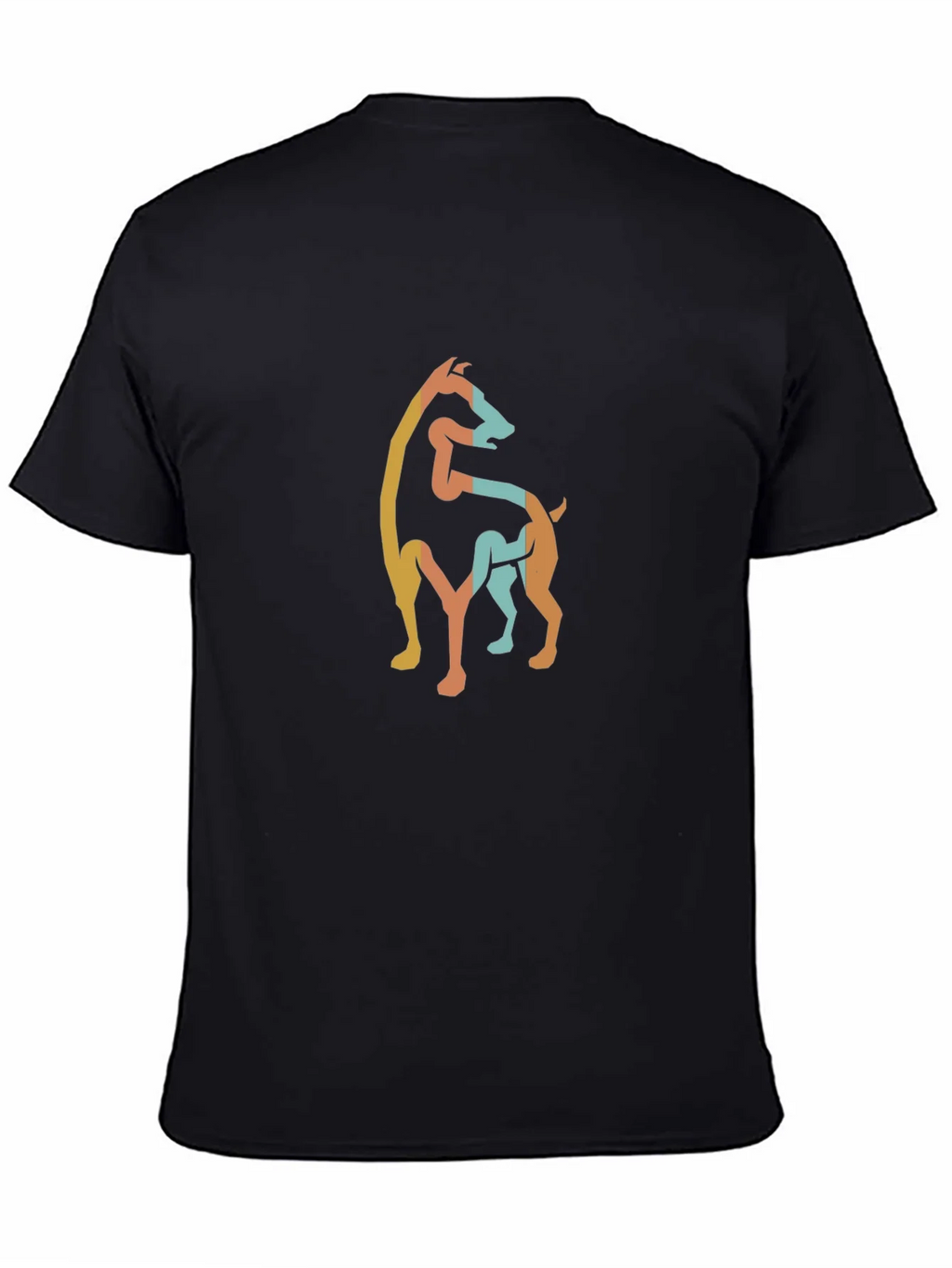 Stylish Dog Silhouette Graphic Tee product image 3
