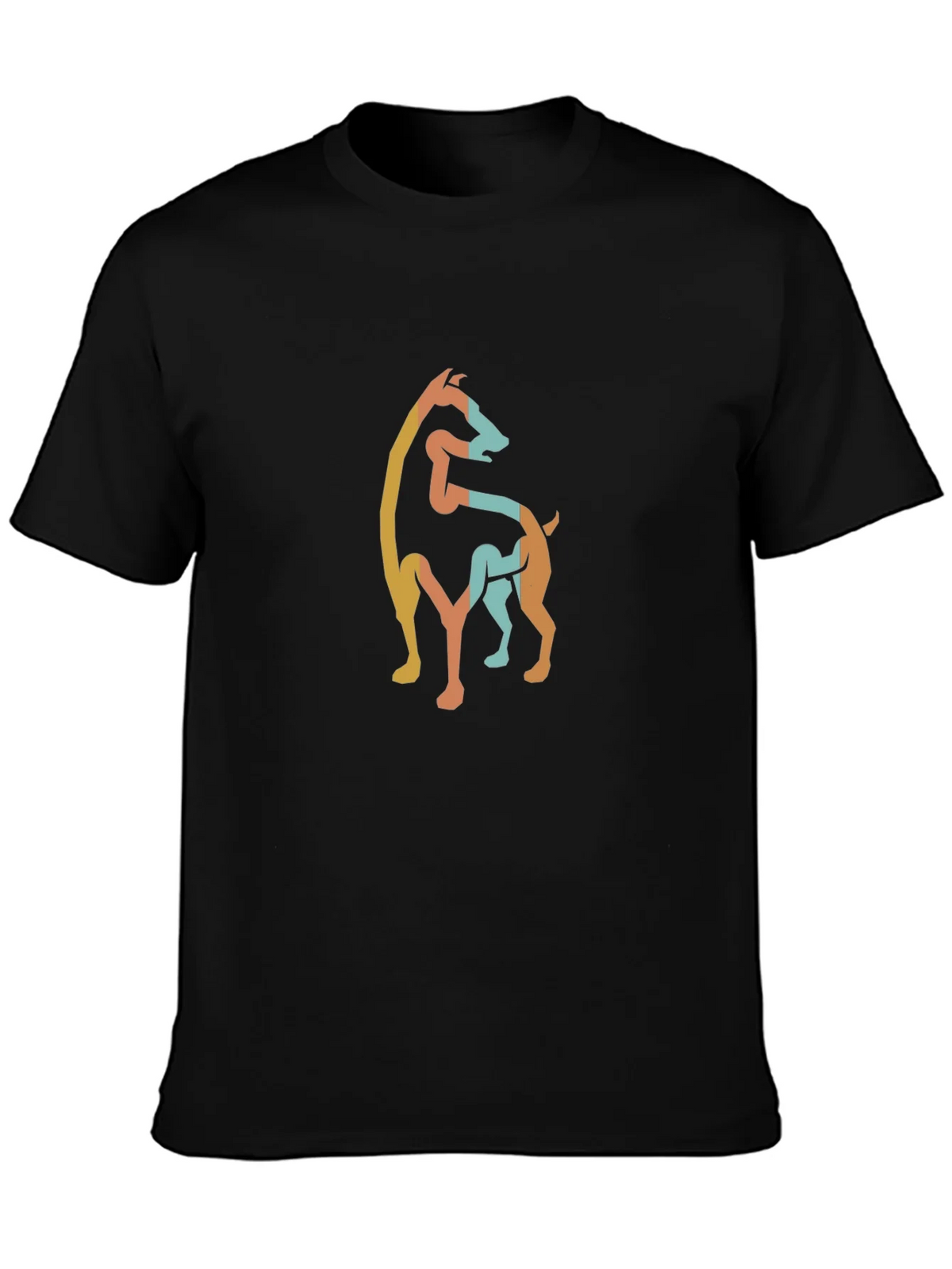 Stylish Dog Silhouette Graphic Tee product image 2