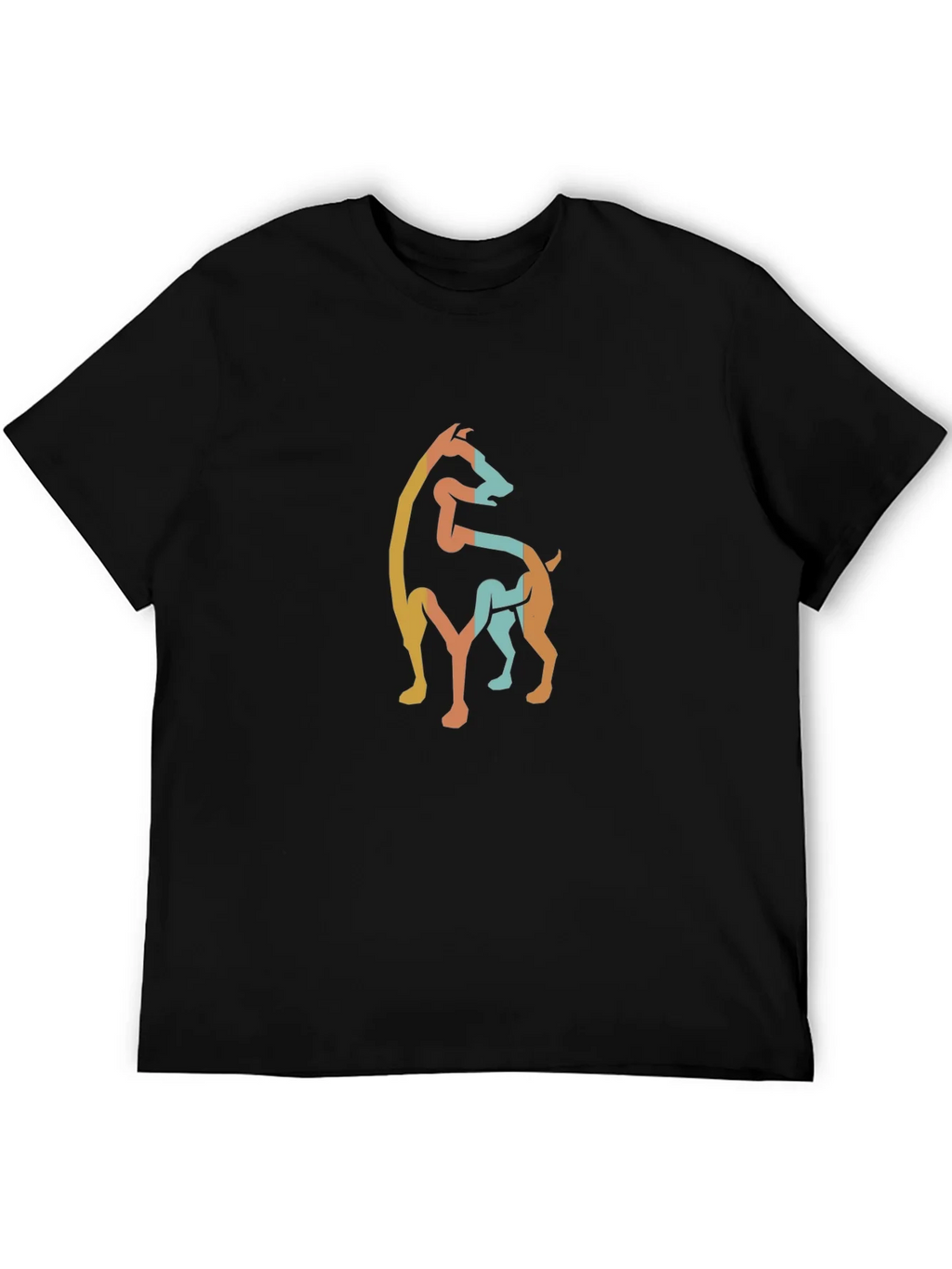 Stylish Dog Silhouette Graphic Tee product image 4