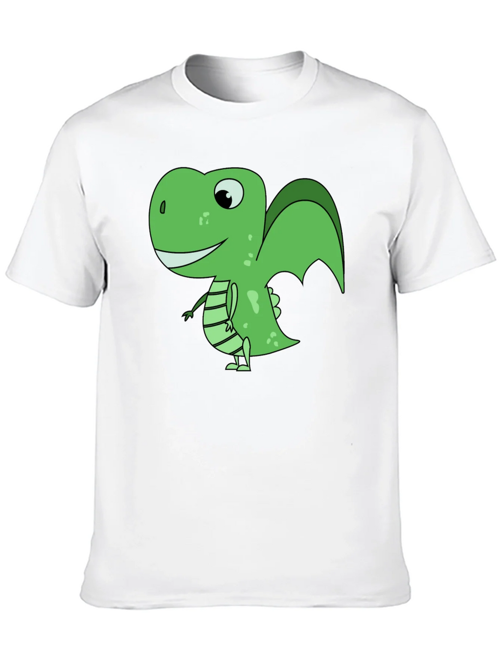 Cartoon Dinosaur Graphic T-Shirt - Black product image 9