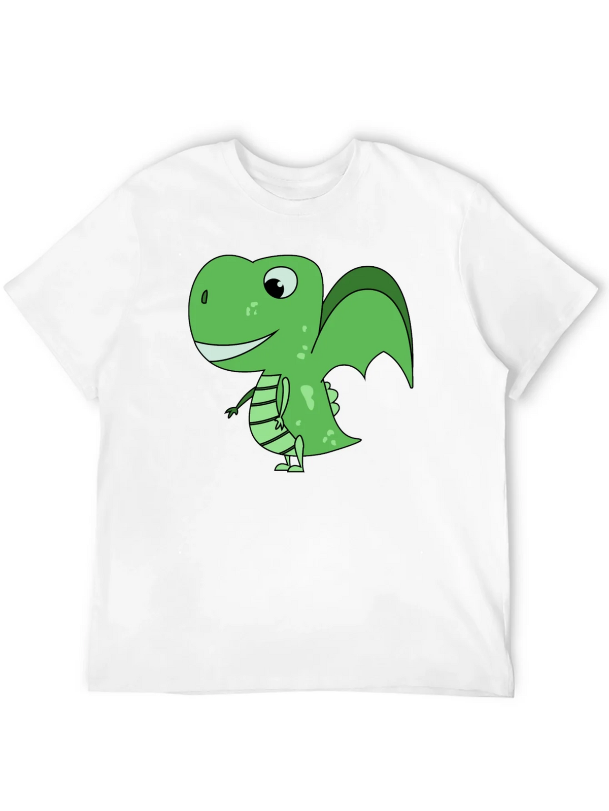 Cartoon Dinosaur Graphic T-Shirt - Black product image 11