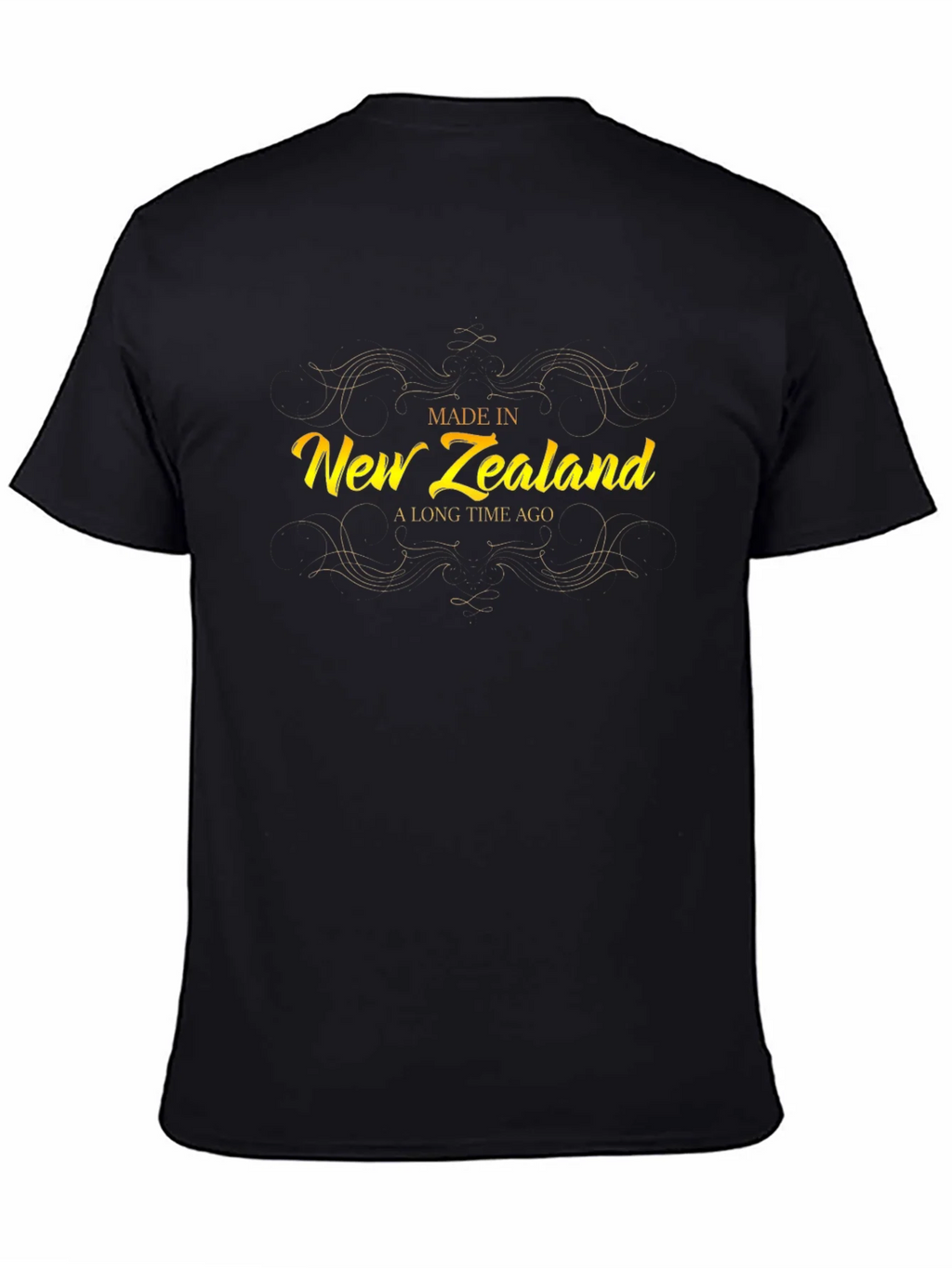 Made in New Zealand T-Shirt - Black product image 4