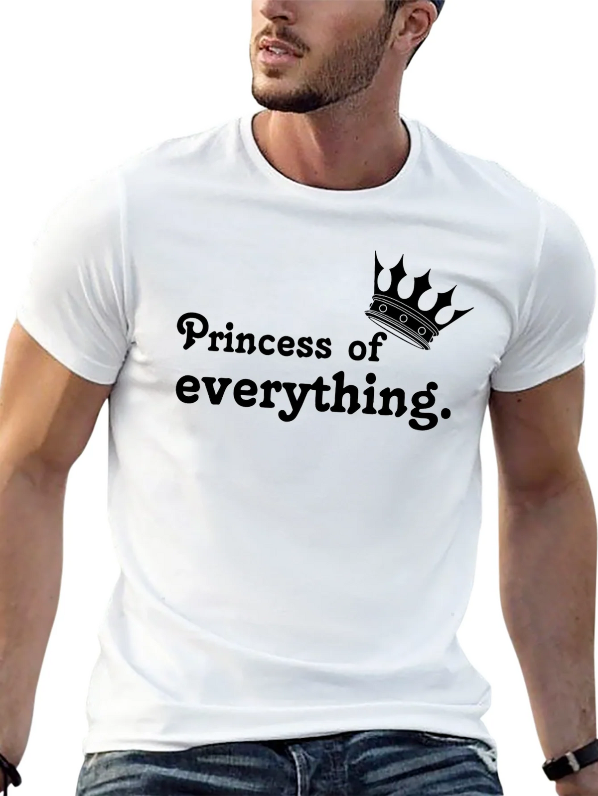 Princess of Everything Black Graphic Tee product image 12