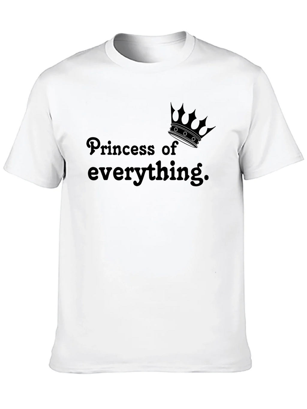 Princess of Everything Black Graphic Tee product image 9