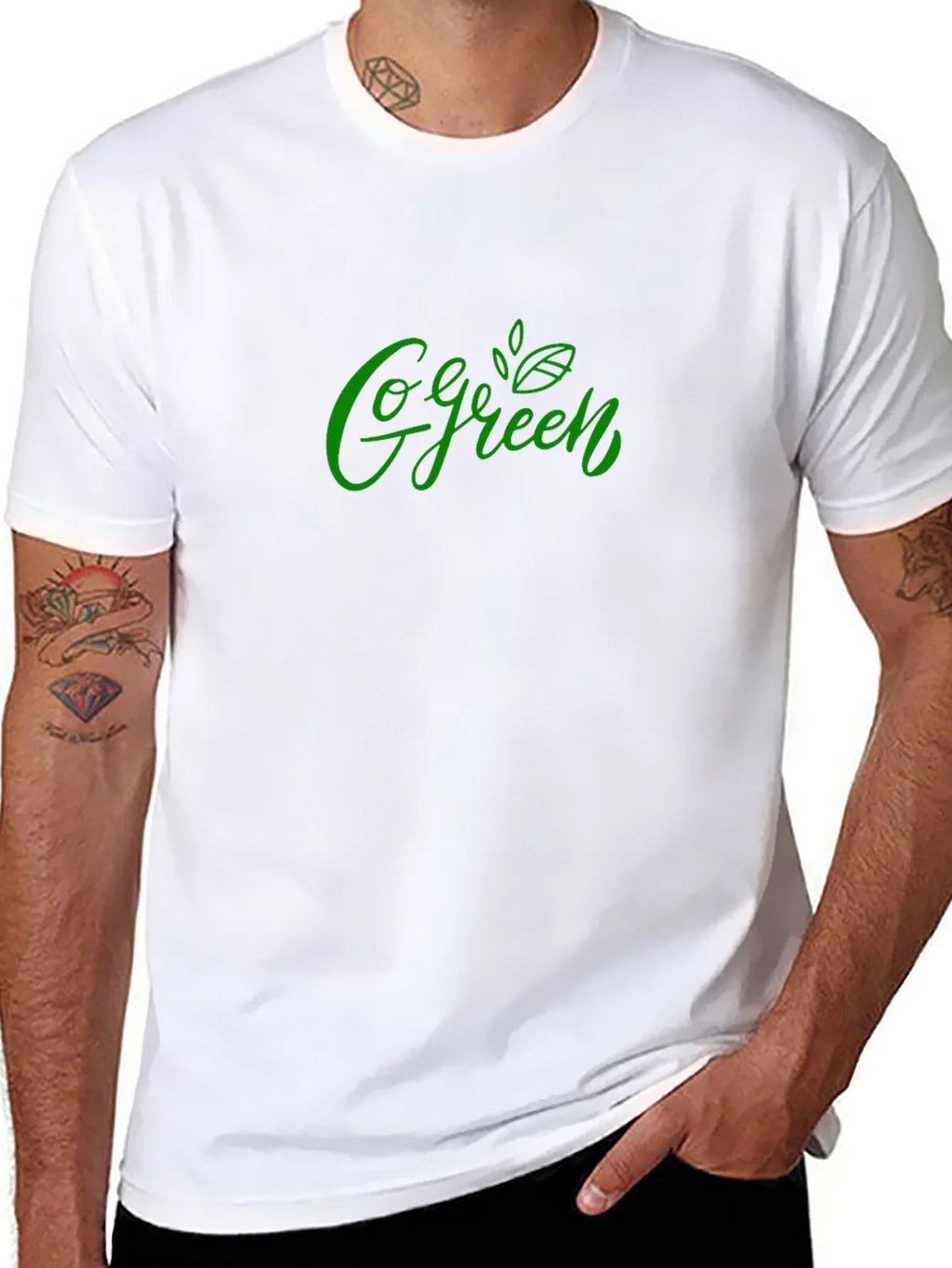 Go Green Graphic Tee - Eco Friendly Style product image 7