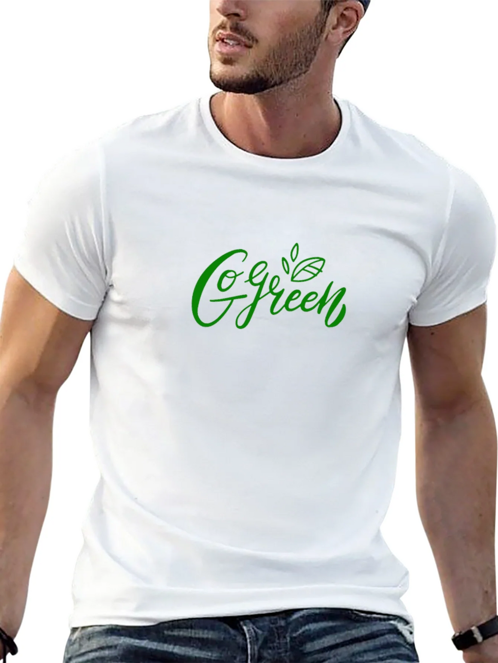 Go Green Graphic Tee - Eco Friendly Style product image 12