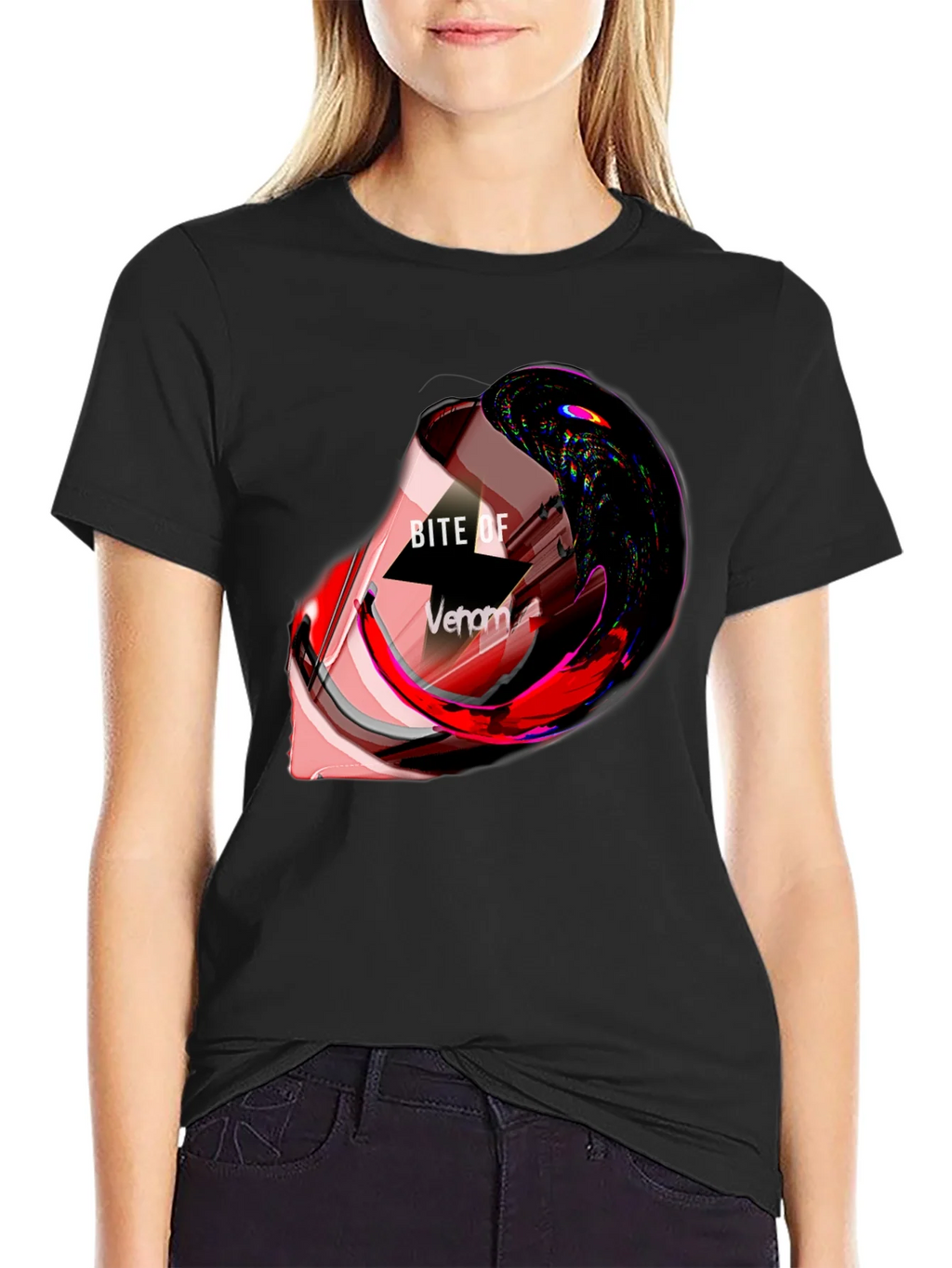 Bite of Venom Graphic T-Shirt - Modern Streetwear product image 2
