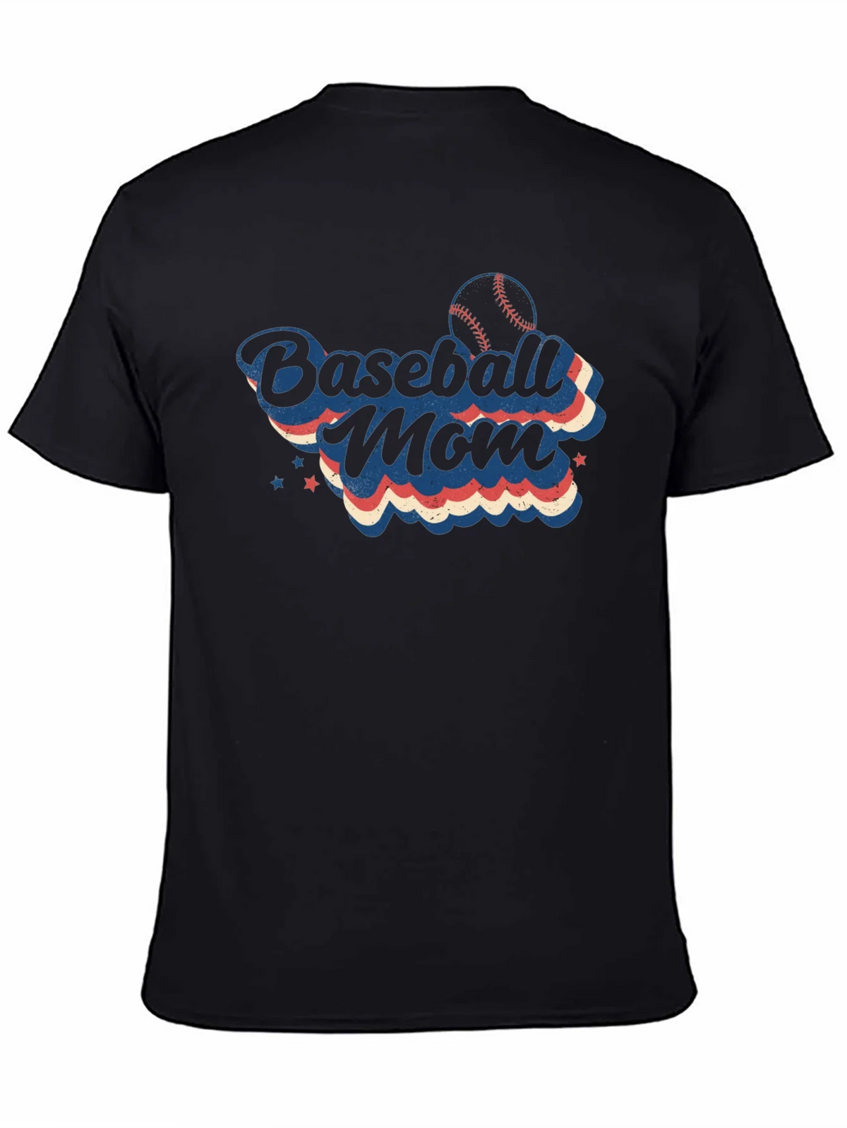 Baseball Mom T-Shirt - Retro Design product image 3
