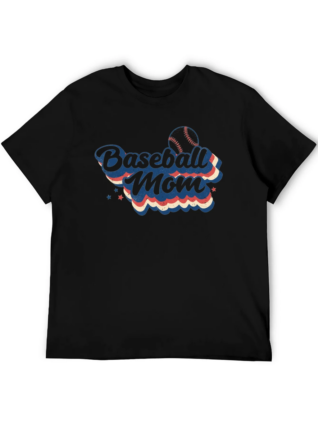 Baseball Mom T-Shirt - Retro Design product image 4