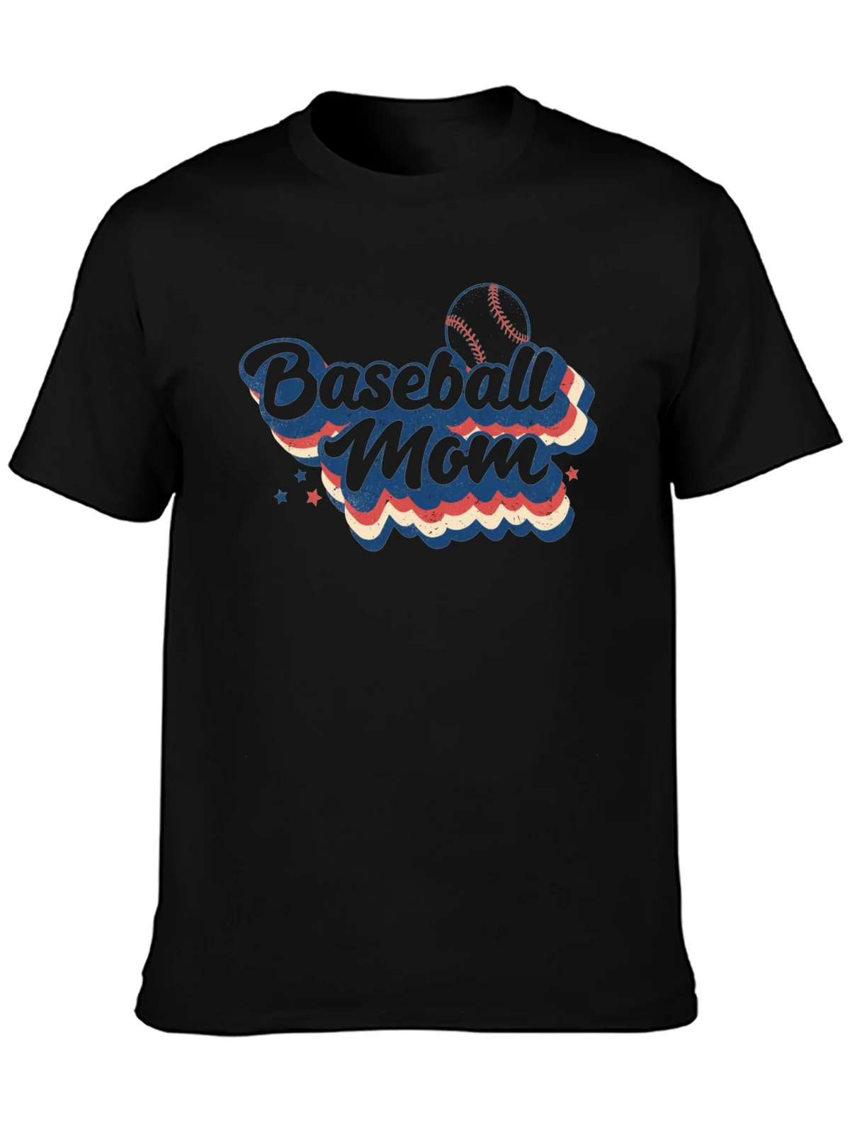 Baseball Mom T-Shirt - Retro Design product image 2