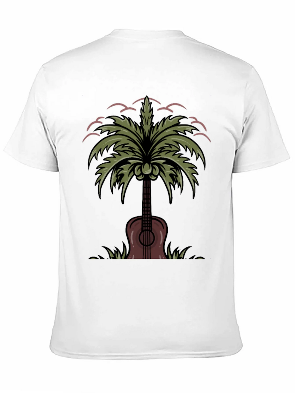 Palm Tree Guitar Graphic Tee product image 9
