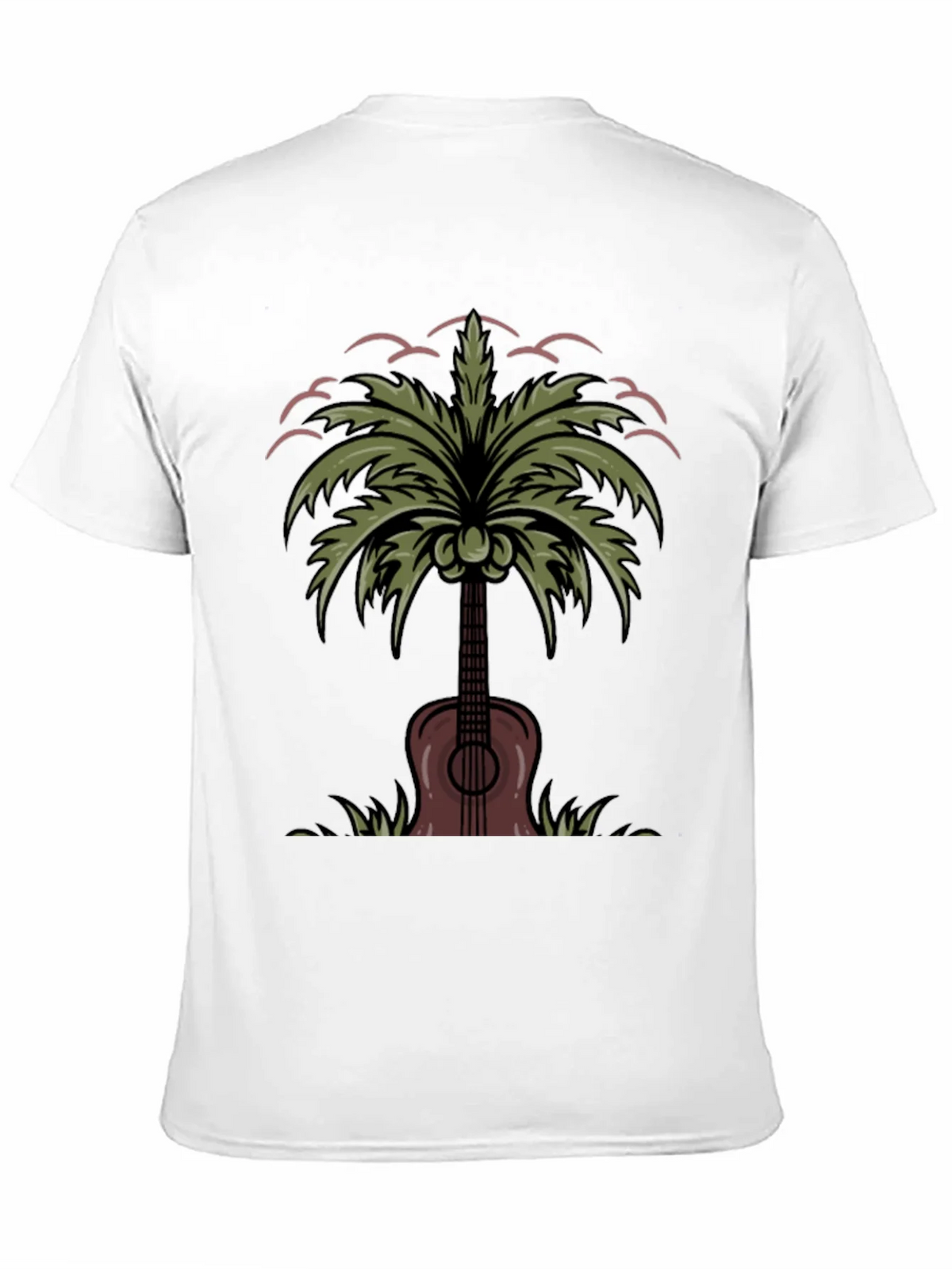 Palm Tree Guitar Graphic Tee product image 9