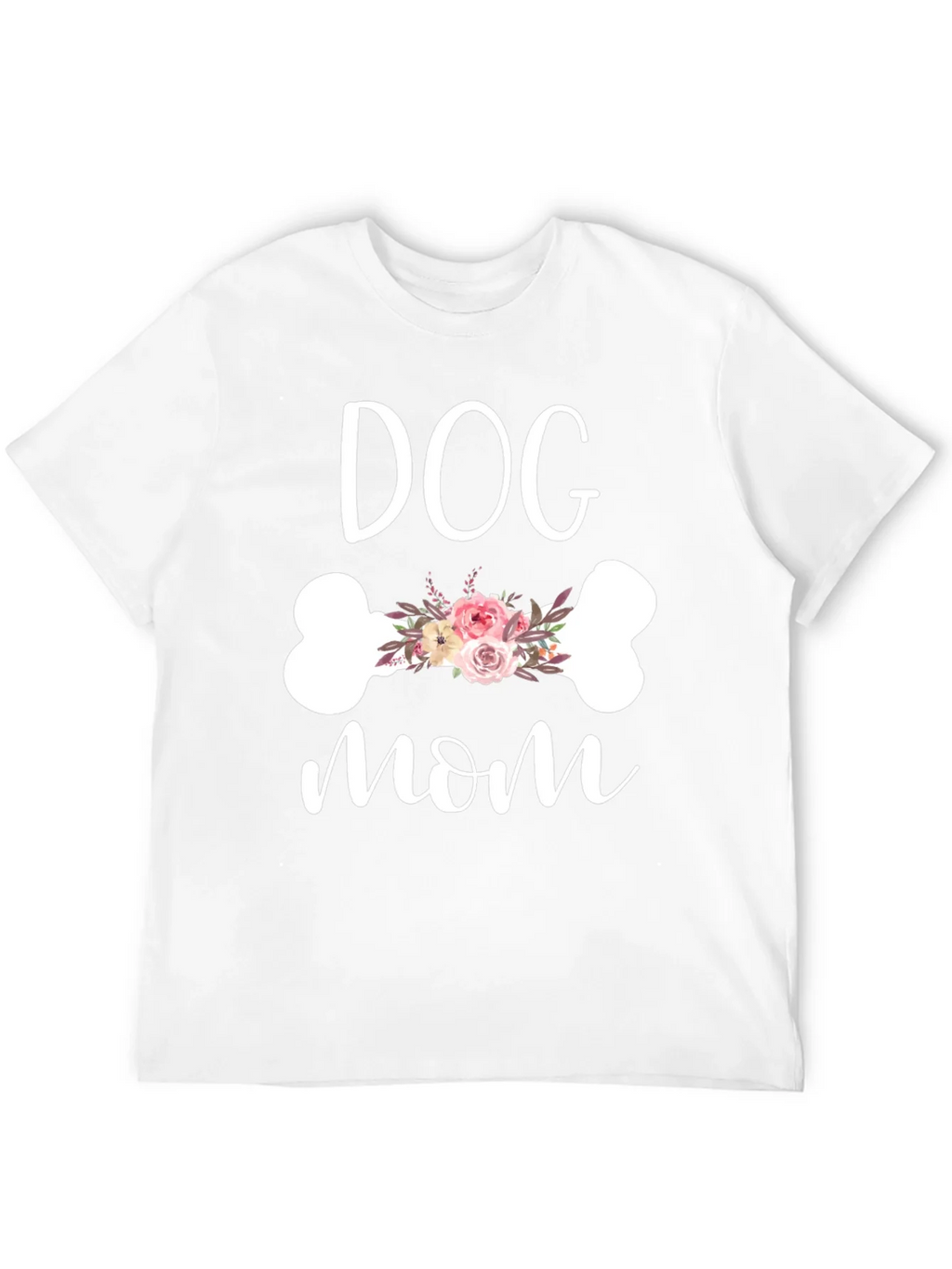 Dog Mom Floral Bone Graphic Tee product image 11