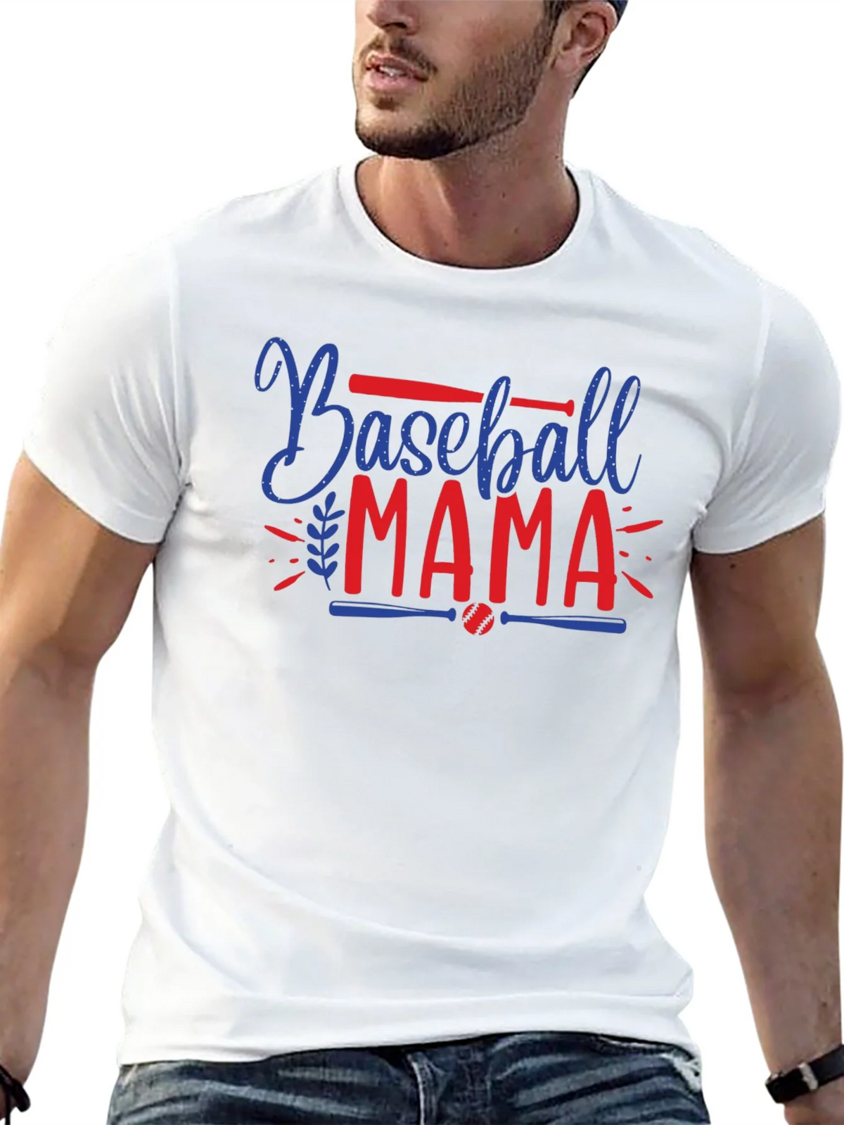 Baseball Mama Graphic Tee - Sporty Mom Shirt product image 11