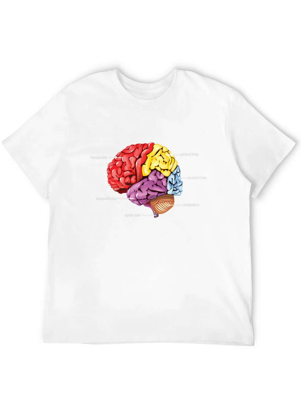 Anatomical Brain T-Shirt product image 11