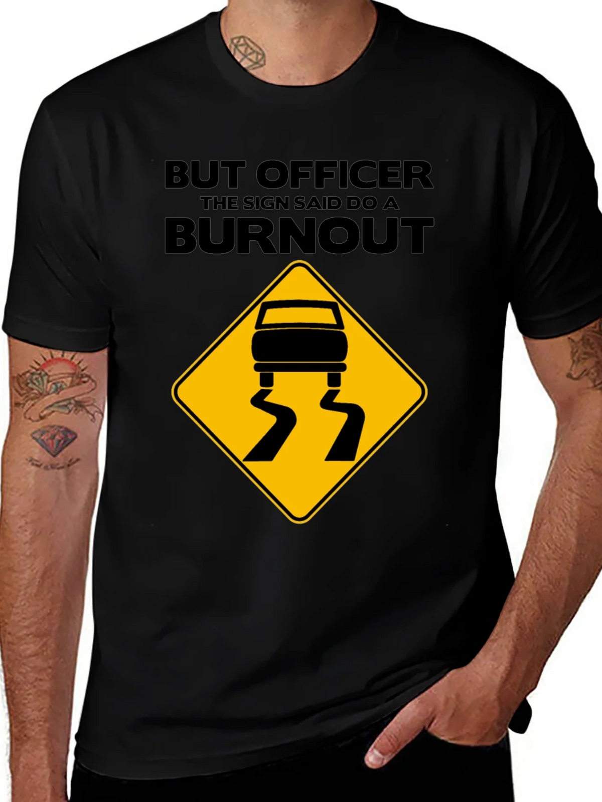 But Officer Burnout T-Shirt - Funny Car Enthusiast Tee product image 1