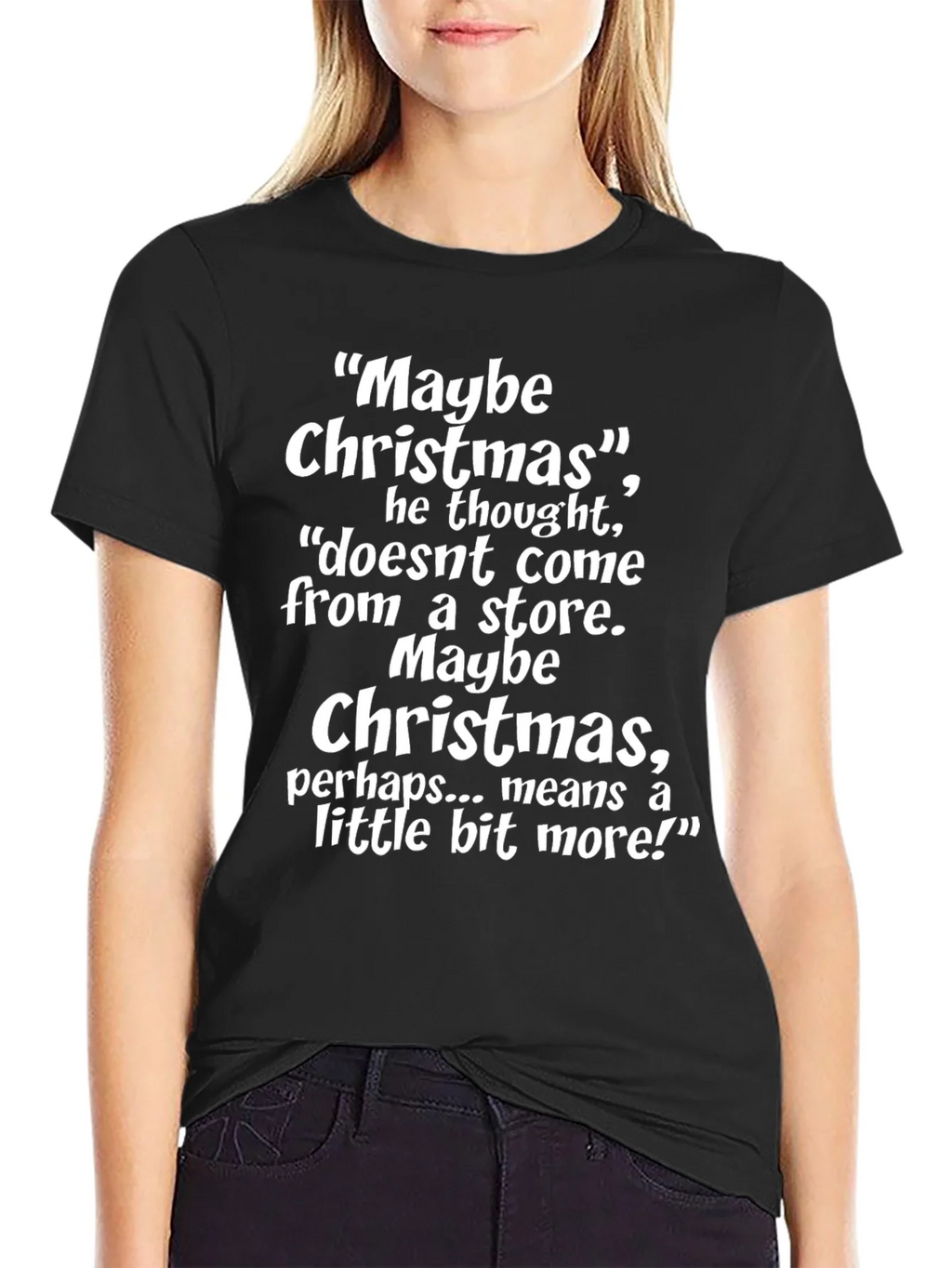 Maybe Christmas T-Shirt product image 2