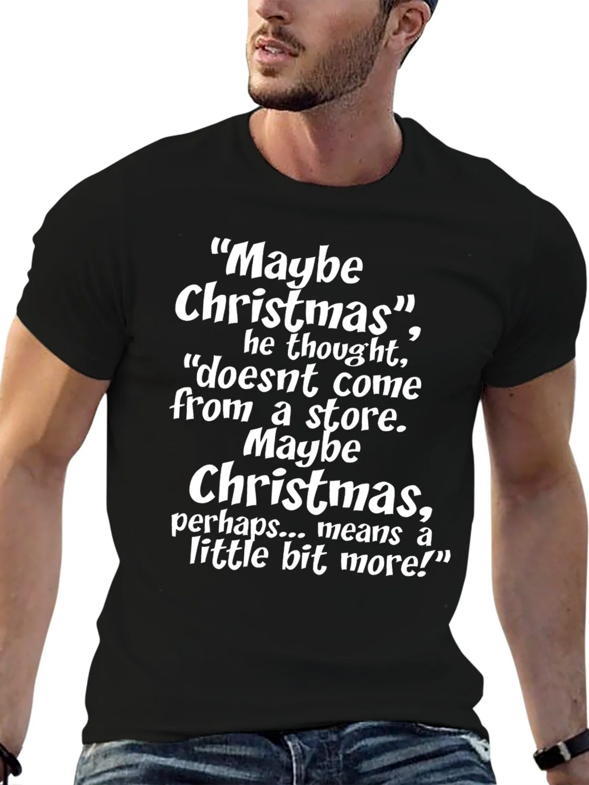 Maybe Christmas T-Shirt product image 6