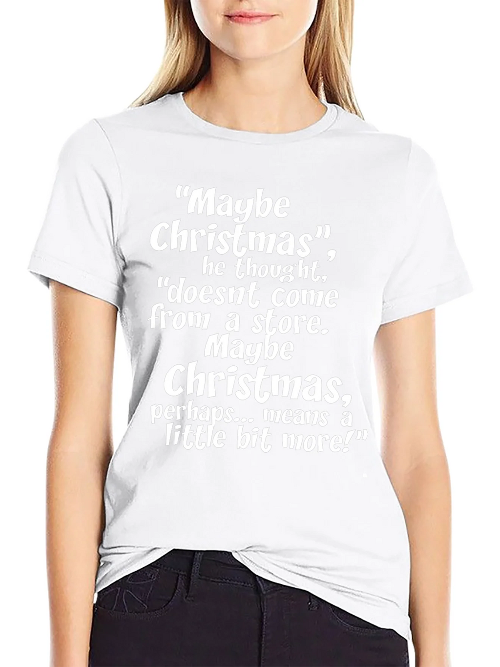 Maybe Christmas T-Shirt product image 8